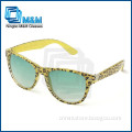 Design Fashion Eyewear Sunglasses With Leopard Print UV 400 & CE FDA